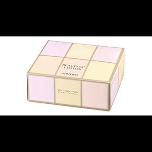 Shiseido Beauty Up Cotton F Square Puffs nib